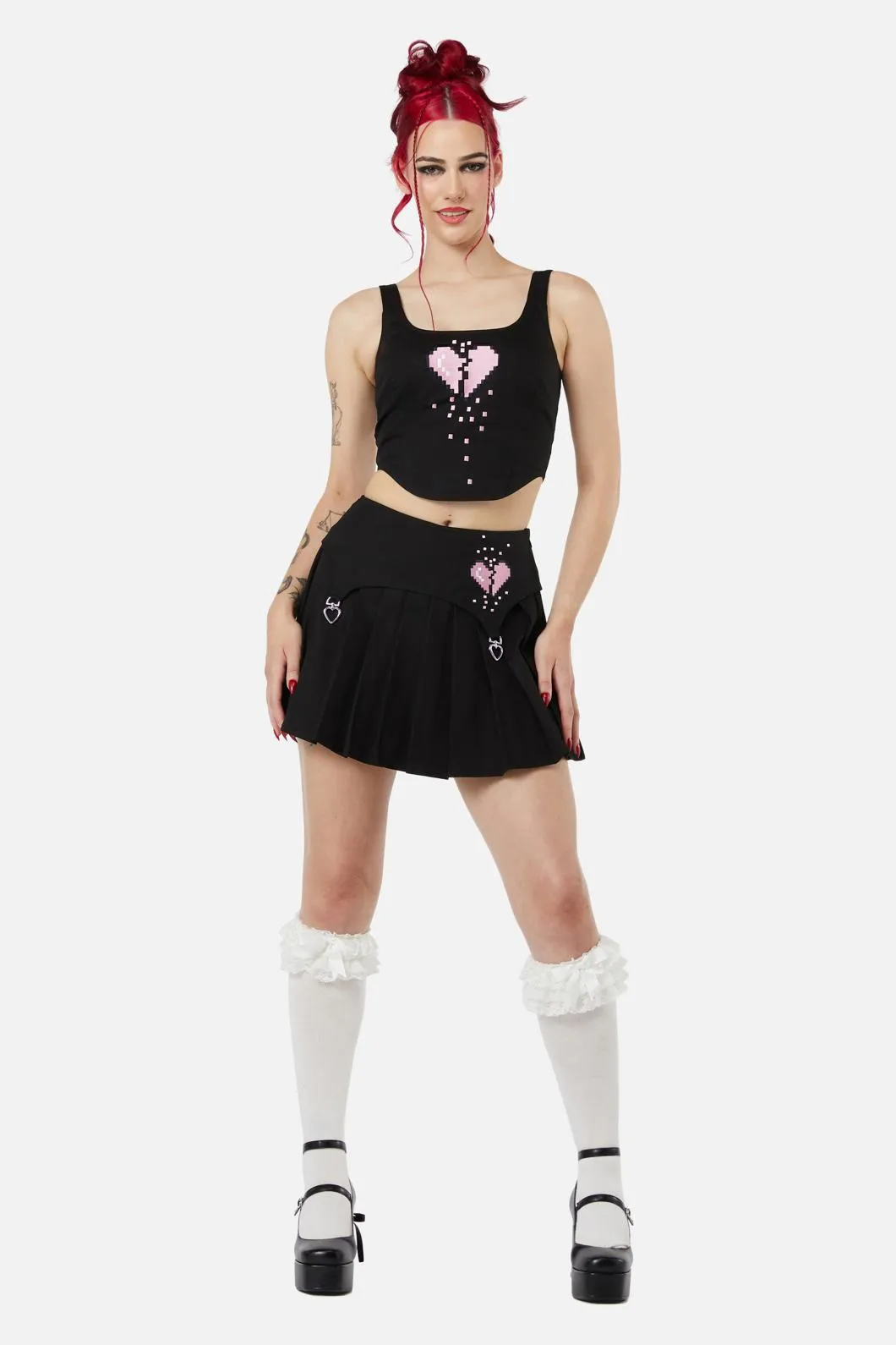 Two Of Hearts Skort