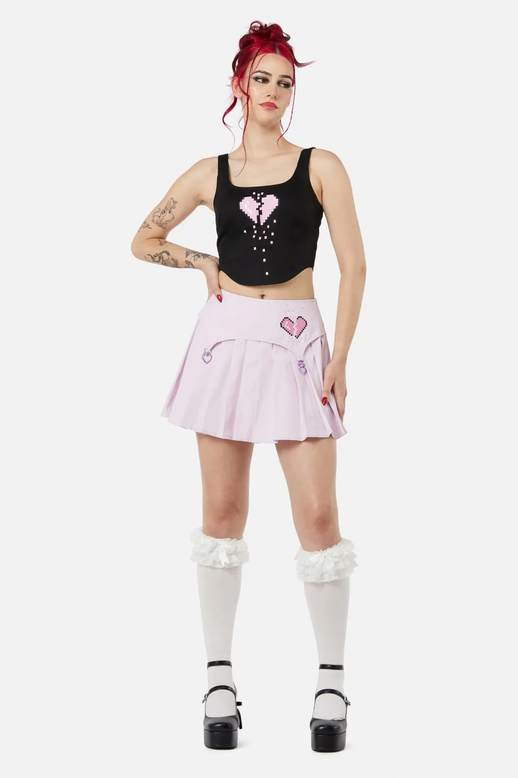 Two Of Hearts Skort