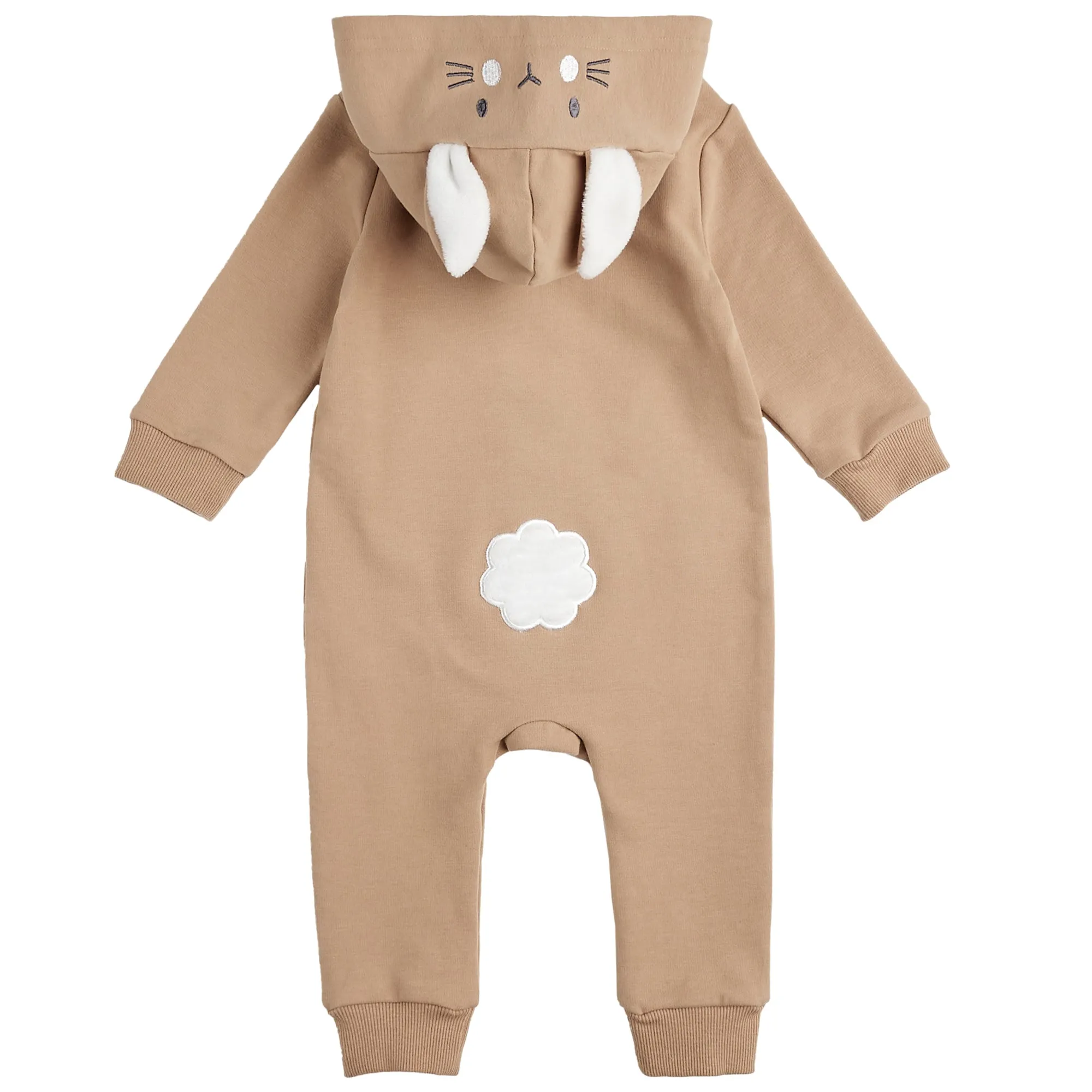 Unisex Bunny Hood Romper