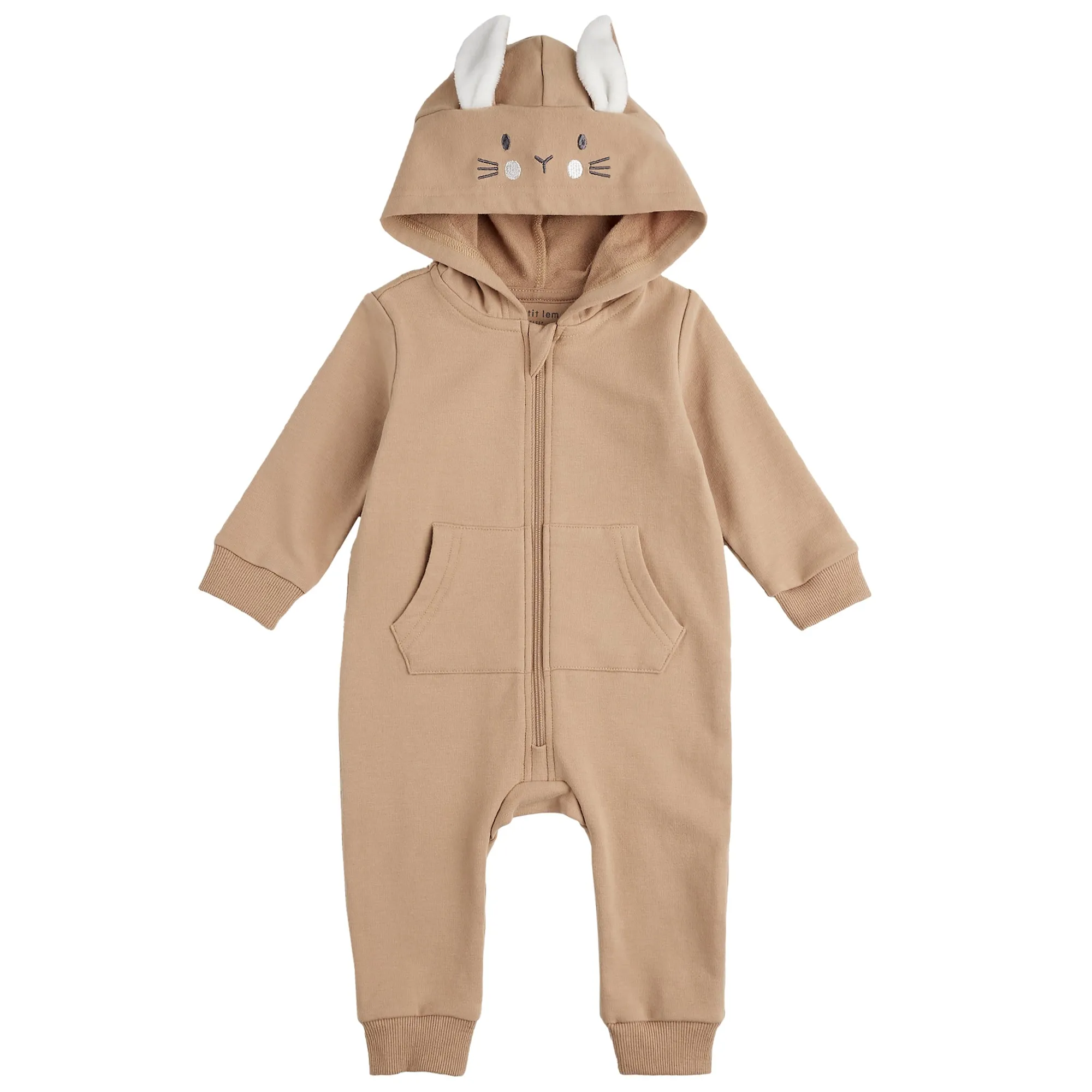 Unisex Bunny Hood Romper