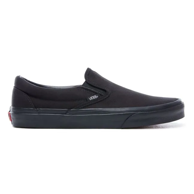 VANS CLASSIC SLIP-ON SHOES BLACK/BLACK