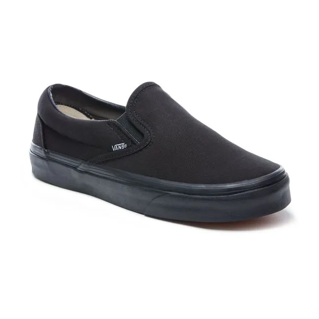 VANS CLASSIC SLIP-ON SHOES BLACK/BLACK