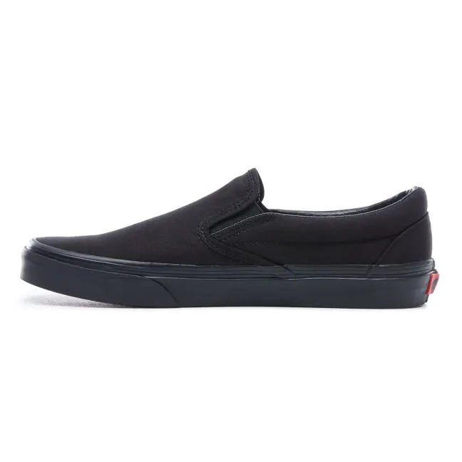 VANS CLASSIC SLIP-ON SHOES BLACK/BLACK