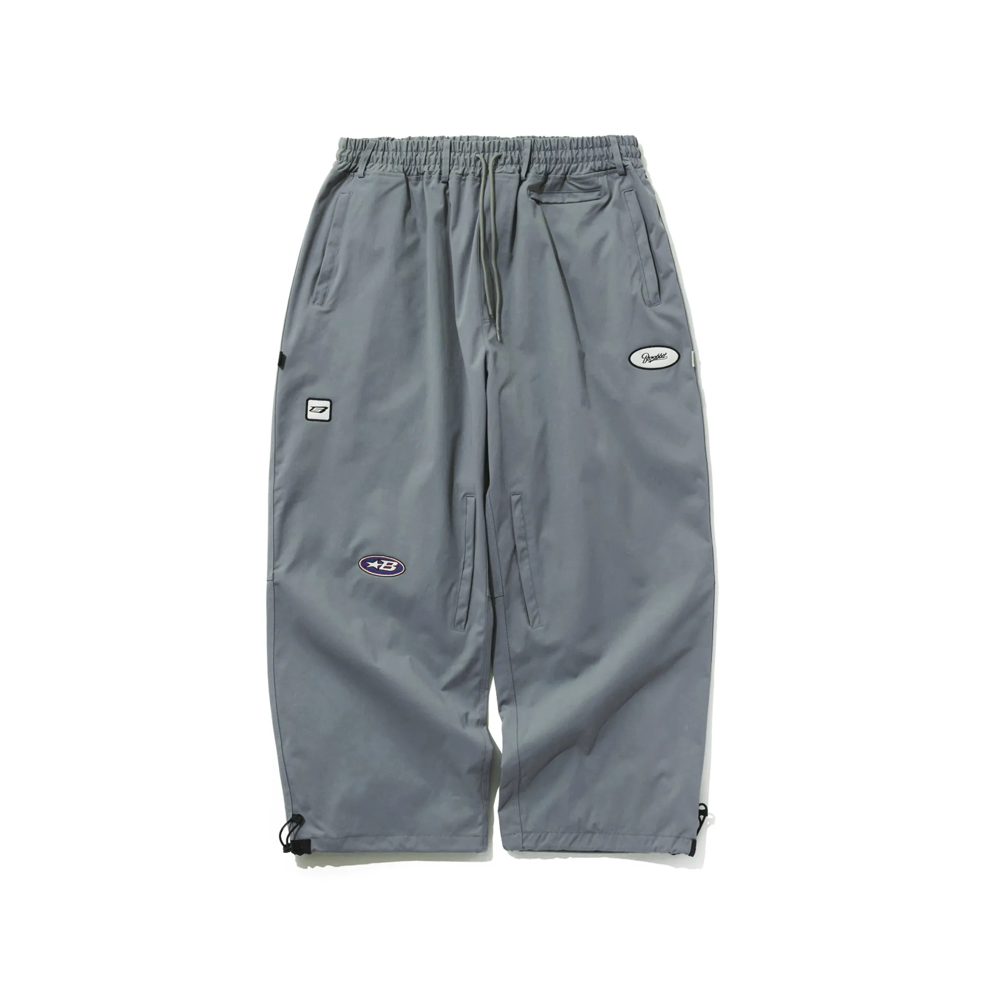 VARIETY PATCH SUPER WIDE VENTILATION PANTS ASH BLUE