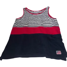 Vintage St.Bernard USA womens Multi stripe tank top XL