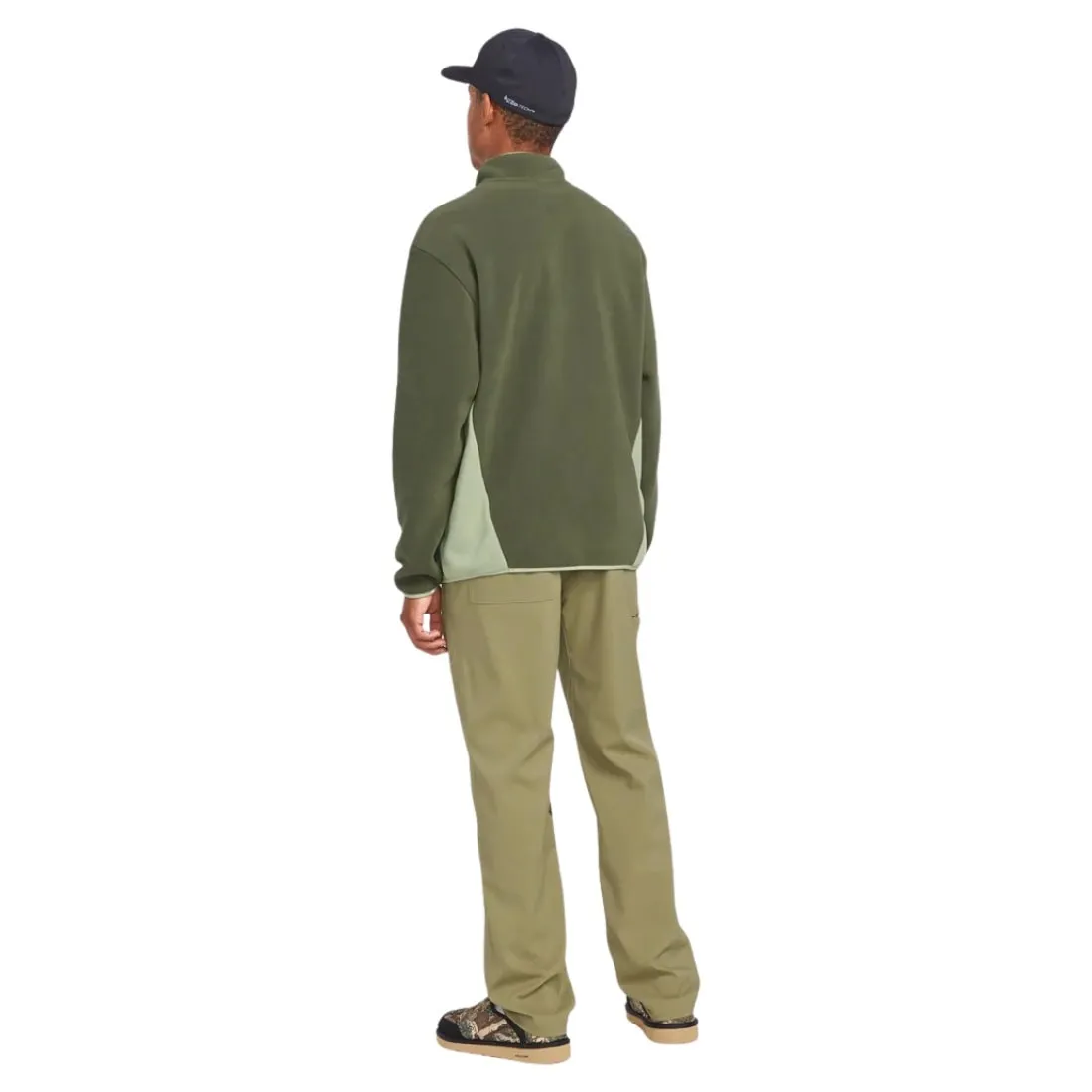 Volcom Error 92 Mock Neck Pullover - Wintermoss