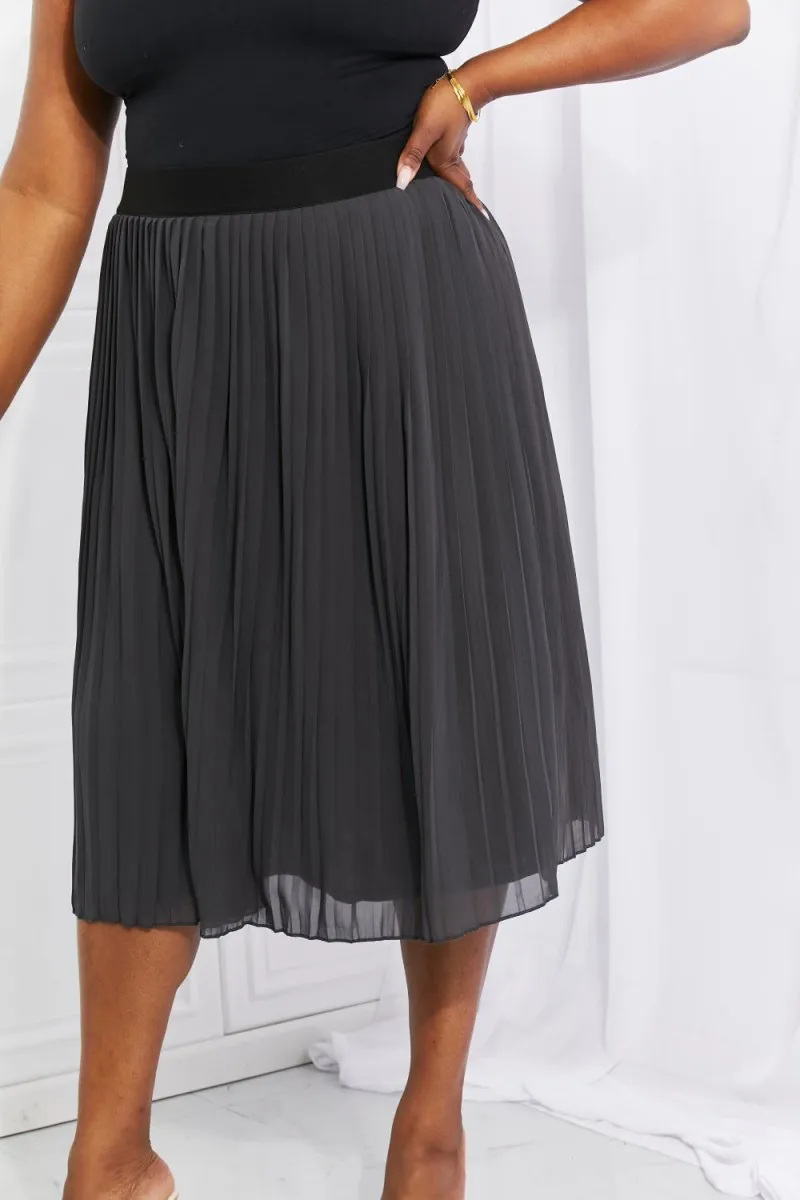 Whimsical Mesh Elastic Waist Skirt