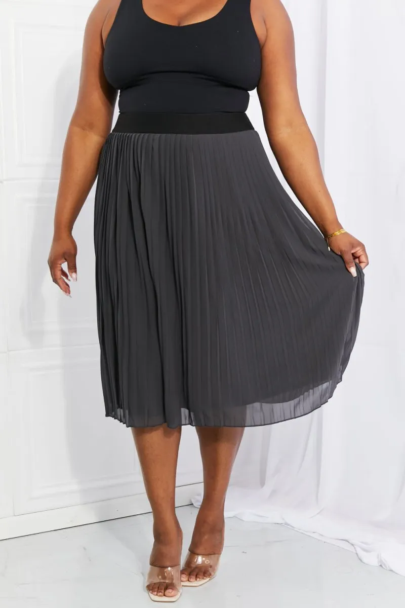 Whimsical Mesh Elastic Waist Skirt