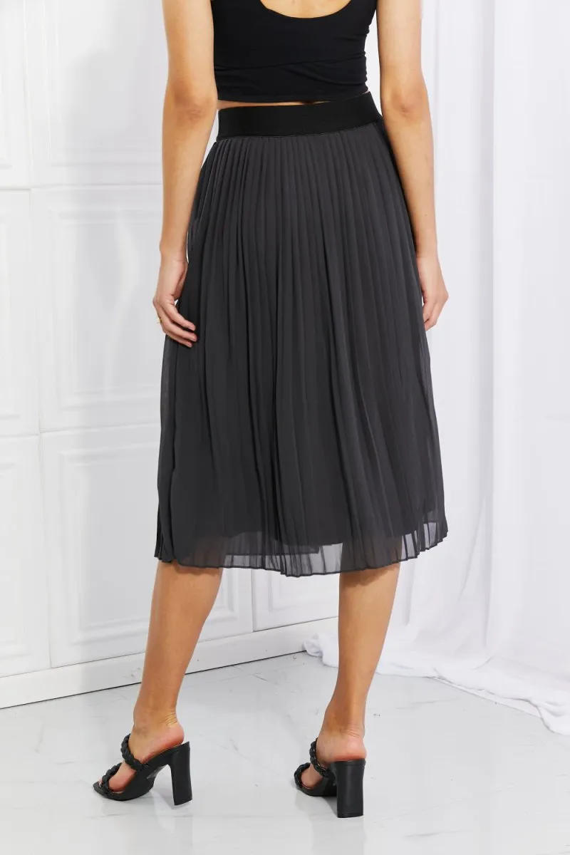 Whimsical Mesh Elastic Waist Skirt