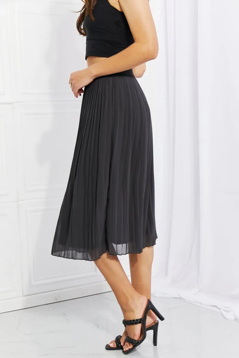 Whimsical Mesh Elastic Waist Skirt