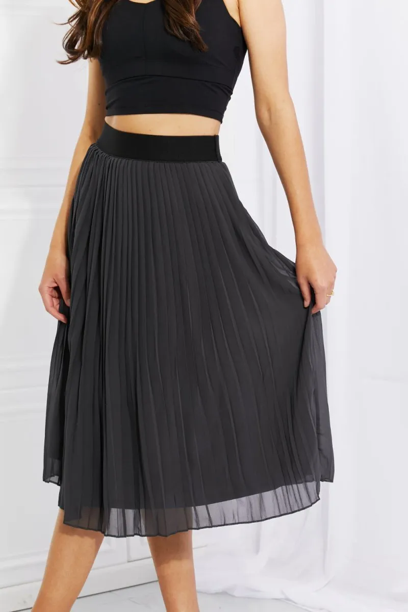 Whimsical Mesh Elastic Waist Skirt