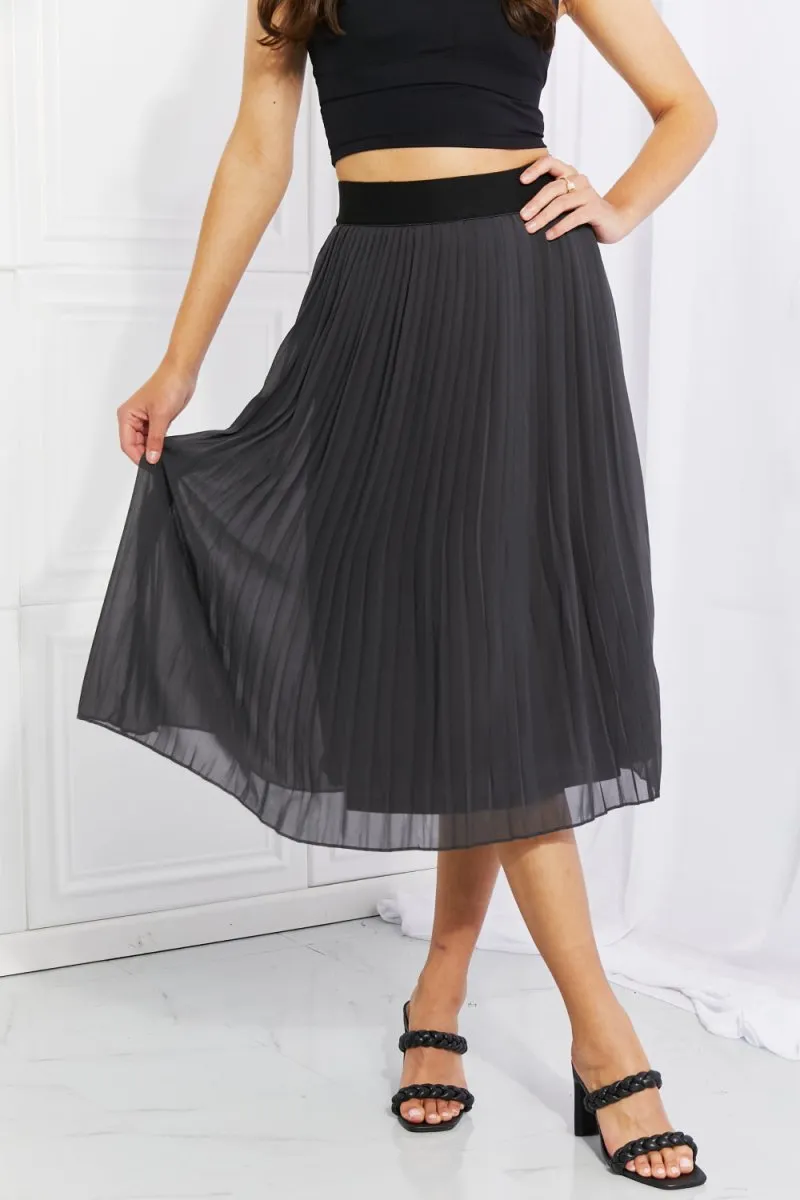 Whimsical Mesh Elastic Waist Skirt