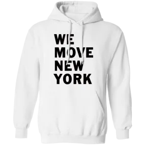 WMNY Bold White Pullover Hoodie