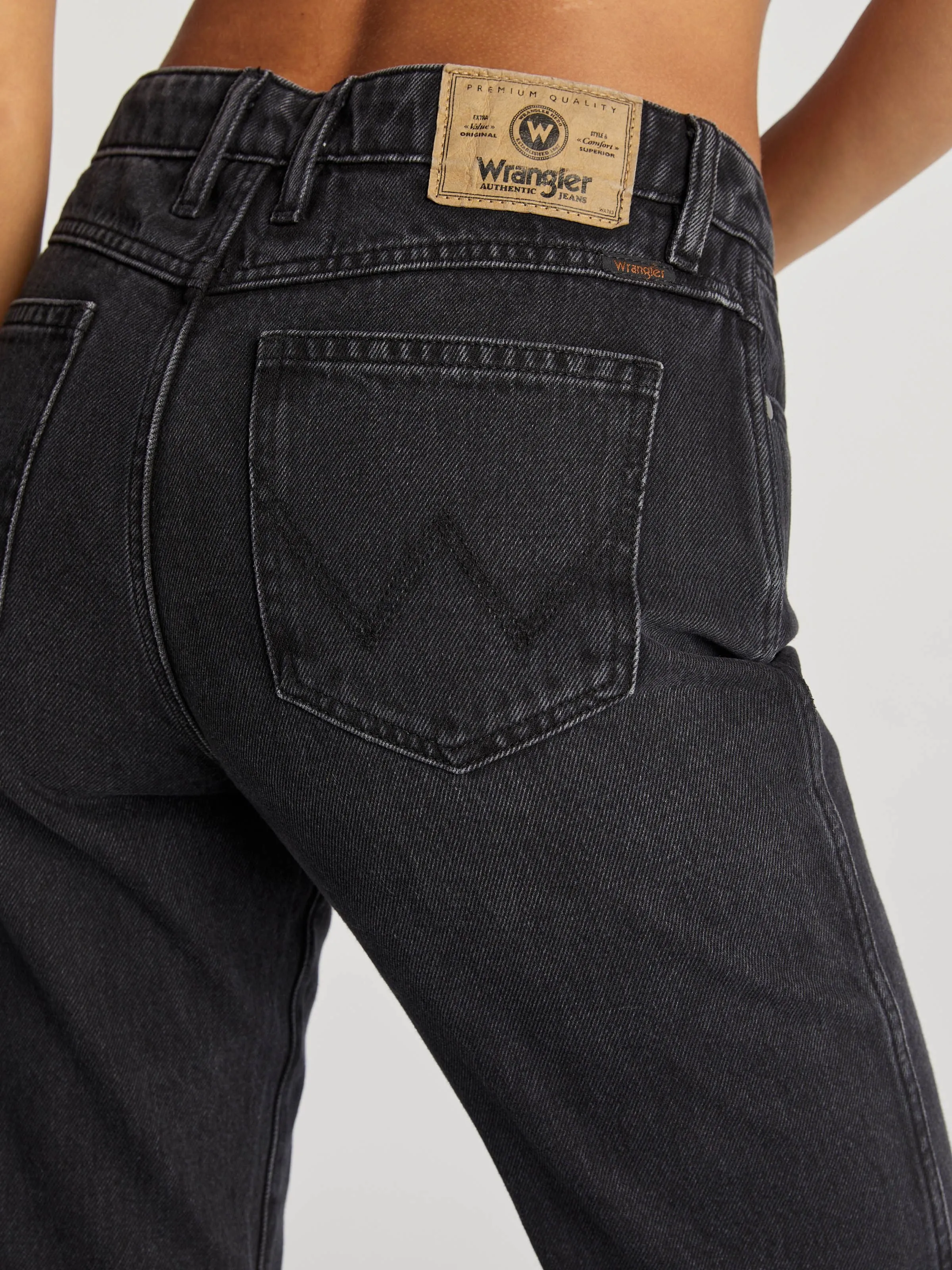 Wrangler Mid Tori Slim Straight Jean - After Dark