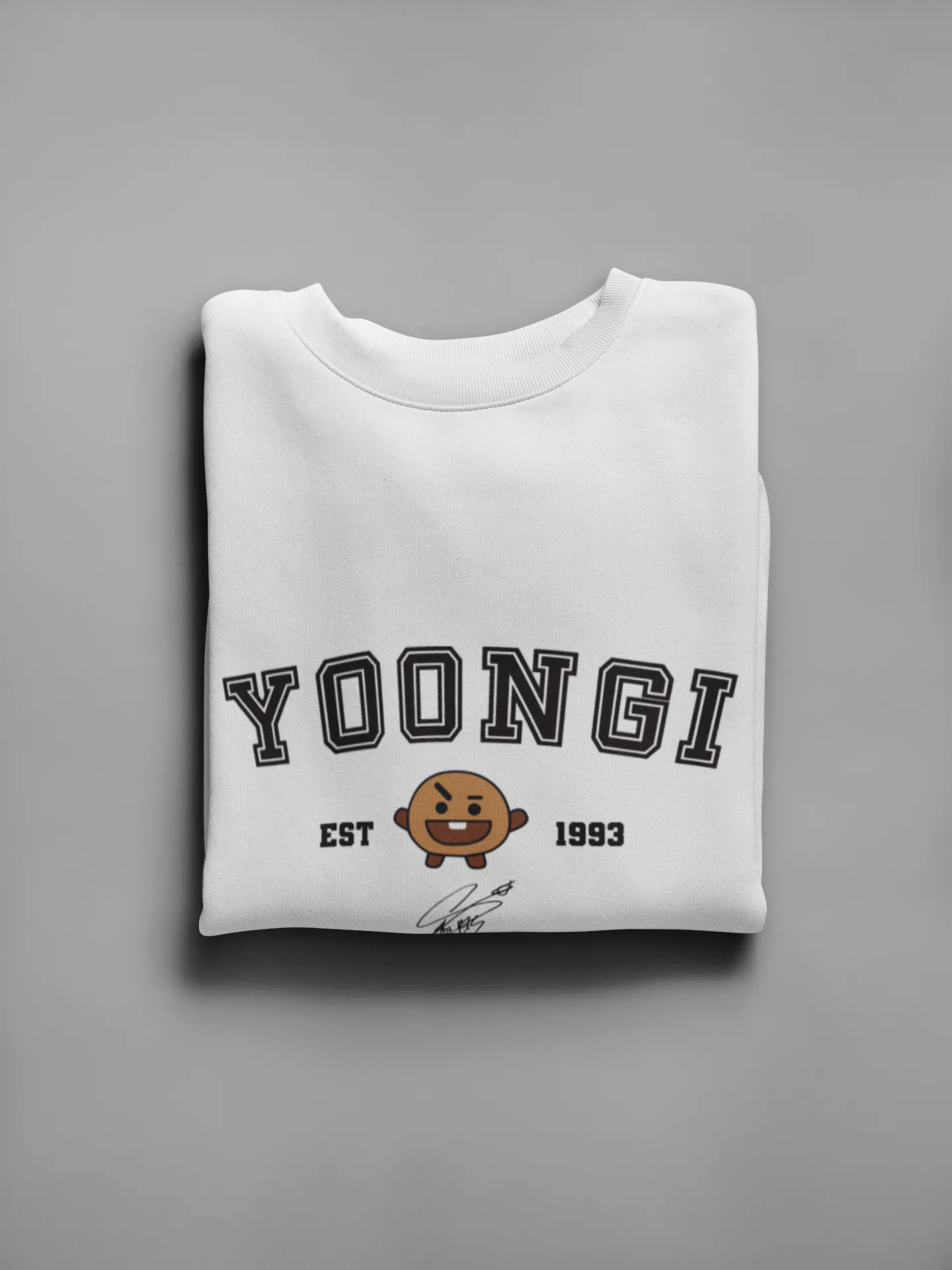 Yoongi- Shooky: BTS- Winter Sweatshirts