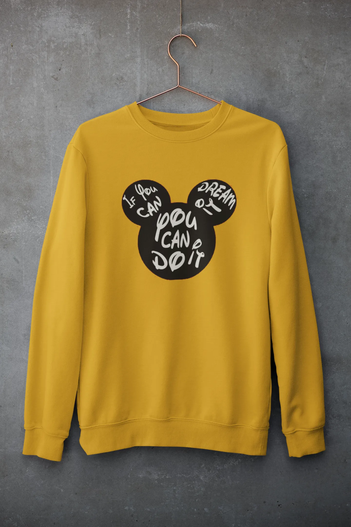 You Can Do It : Mickey Mouse - Winter Sweatshirts