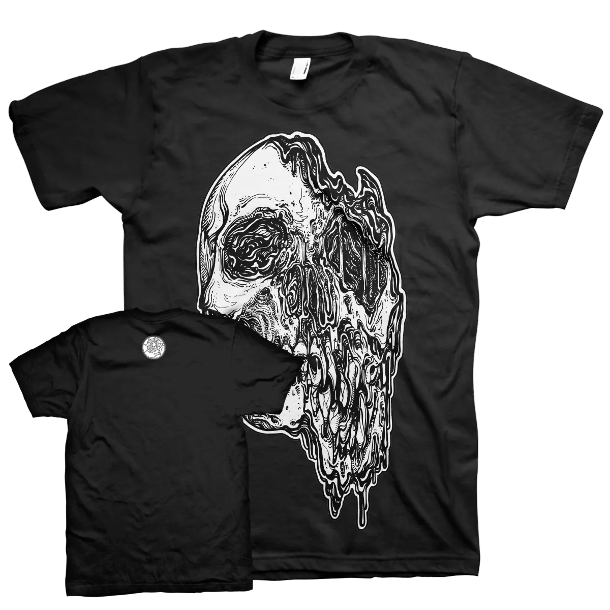 Zac Scheinbaum "Melting" Black T-Shirt