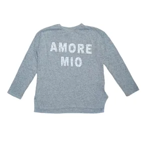 ZARA 'Amore Mio' Pearl Knit Top