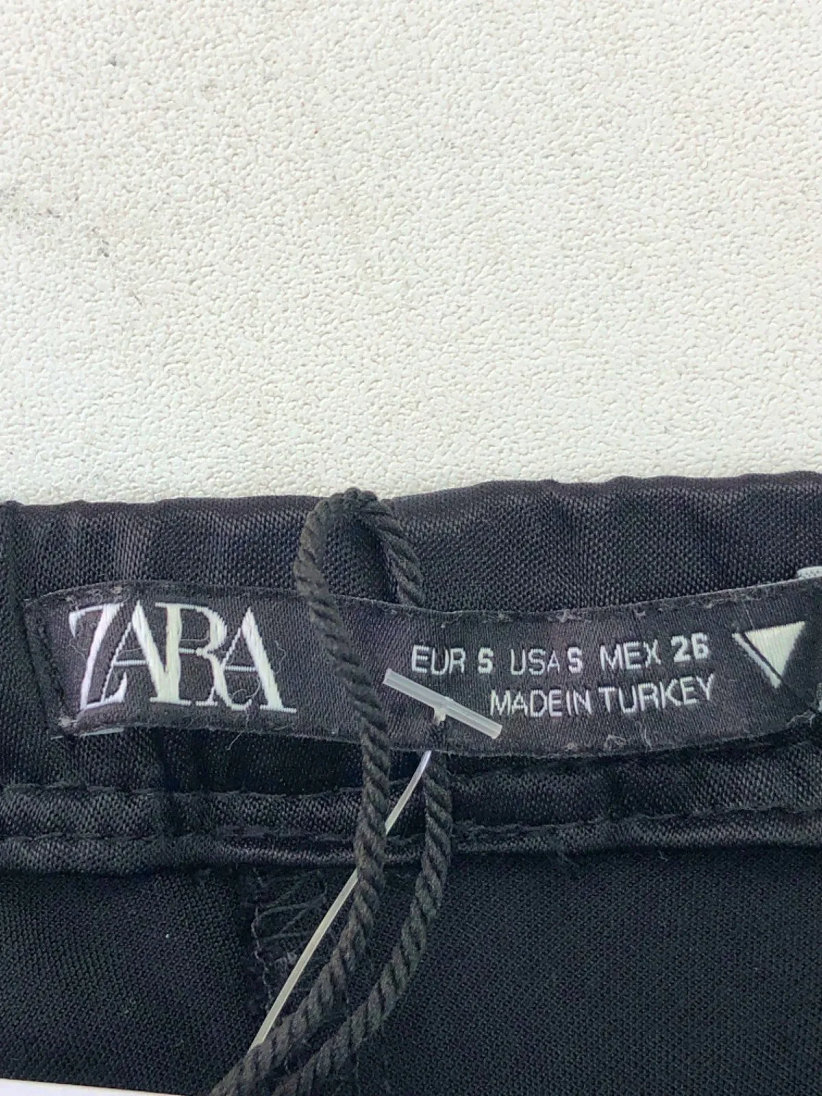 Zara Black Midi Skirt Size EU S