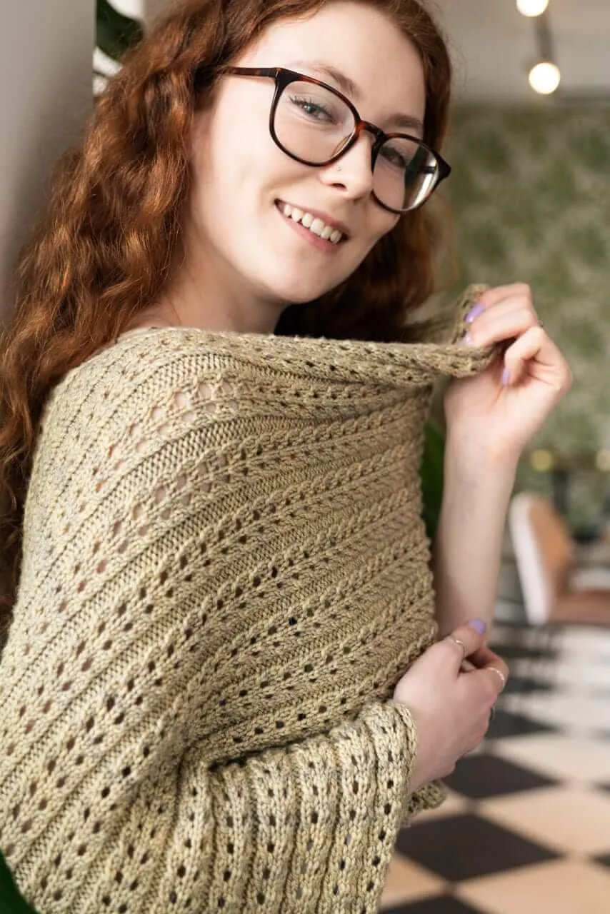 Zulia Poncho Knitting Pattern